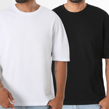 LBO - Pack van 2 T-Shirts Dikte 4181 Wit en 4234 Zwart